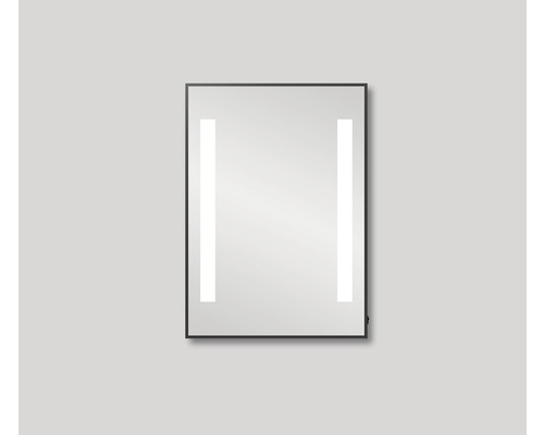 Rechthoekige spiegel met LED verlichting