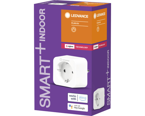 LEDVANCE Smart Indoor stekker EU op een verpakking