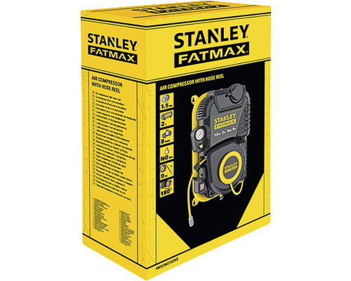 STANLEY FATMAX Wandcompressor Wall-Tech + slanghaspel FMXCMD152WE