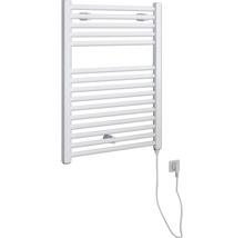 Elektrische handdoekradiator met horizontale verwarmingselementen