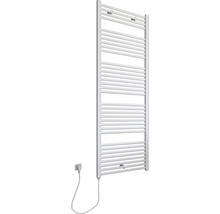 Elektrische handdoekradiator met horizontale verwarmingselementen voor badkamerverwarming