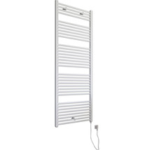 Elektrische handdoekradiator met horizontale verwarmingselementen