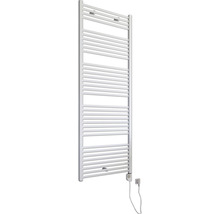 Elektrische handdoekradiator met horizontale verwarmingsbuizen