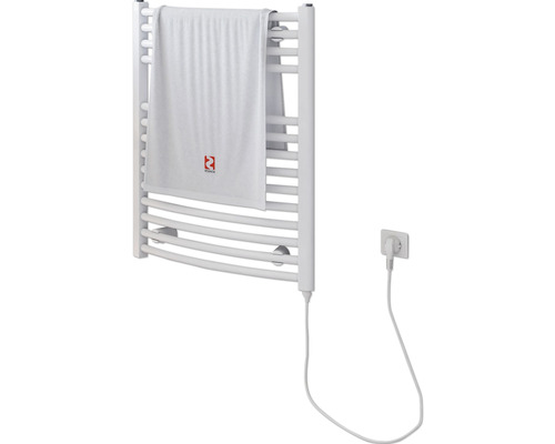 Elektrische handdoekradiator met handdoek