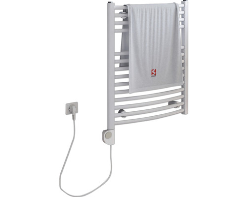 Elektrische handdoekradiator met handdoek