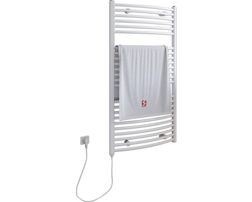 Elektrische handdoekradiator met handdoek