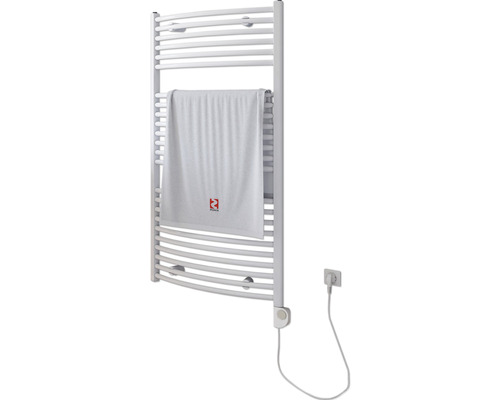 Elektrische handdoekradiator met handdoek