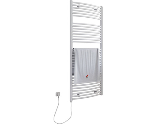 Elektrische handdoekradiator met handdoek