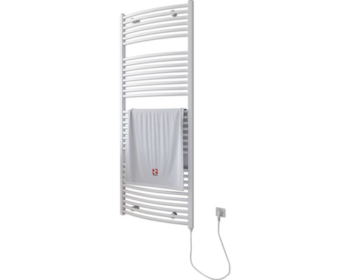 Elektrische handdoekradiator met handdoek