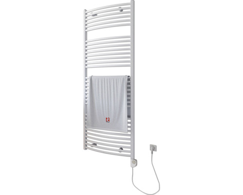 Elektrische handdoekradiator met handdoek
