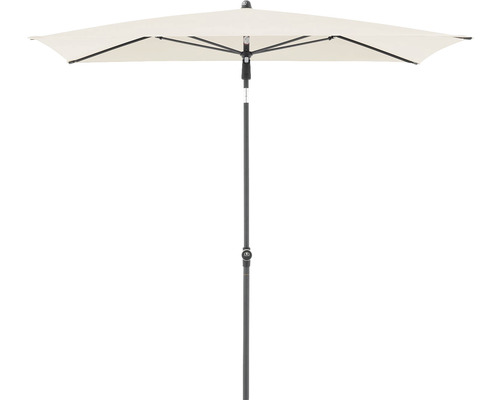 Rechthoekige parasol met slinger mechanisme