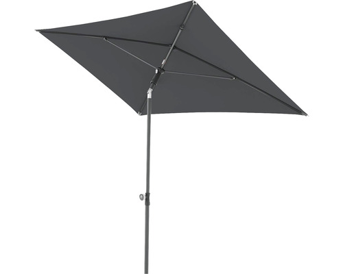 Rechthoekige parasol met middenstok