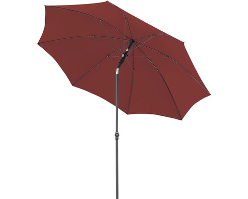 Open tuinzonscherm met middenstok