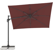 DOPPLER Zweefparasol Active bordeaux 210x310x260 cm