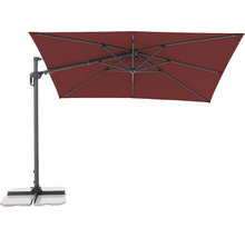 DOPPLER Zweefparasol Active bordeaux 210x310x260 cm