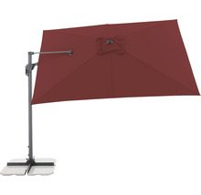 DOPPLER Zweefparasol Active bordeaux 210x310x260 cm