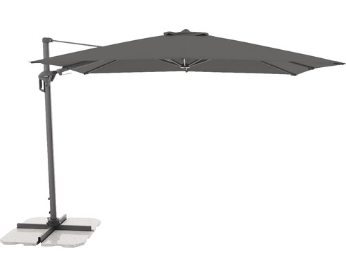 DOPPLER Zweefparasol Active antraciet 210x310x260 cm