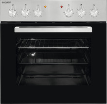 Exquisit inbouwoven met bedieningsknoppen en ovenruimte