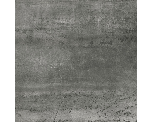 Wand- en vloertegel Xonnok lead 60x60 cm gerectificeerd Grijze vloertegel met cementlook