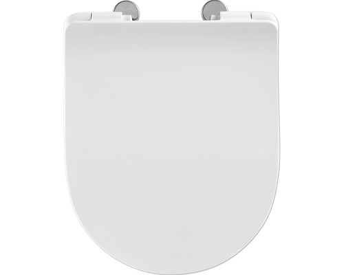 Toiletdeksel van kunststof, bovenaanzicht