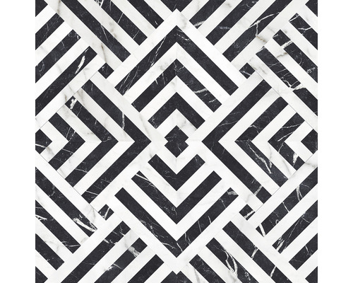 Wand- en vloertegel Ketzbi black&white 45x45 cm