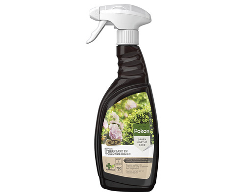 Pokon Bio Kuur Voor Weerbare en Gezonde Rozen Spray 750 ml Pokon Rozenspray ter bescherming en verzorging van rozen