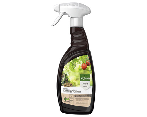 Pokon Bio Kuur Voor Weerbare en Gezonde Planten Spray 750 ml Sprayfles met Pokon biologisch gewasbeschermingsmiddel voor weerbare en gezonde planten