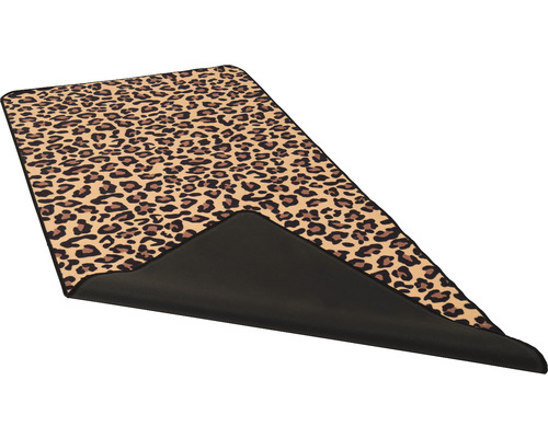 Voetmat met luipaardprint