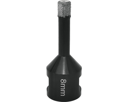 Diamantboor, 8 mm, voor boormachines