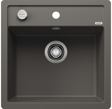 Spoelbak van composietmateriaal met afvoer en Blanco Logo