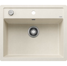 Spoelbak van composiet met afvoersysteem