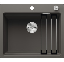 Spoelbak van Silgranit met afdruiprek