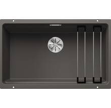 Spoelbak van silgranit met afdruiprek