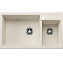 Spoelbak met twee bakken