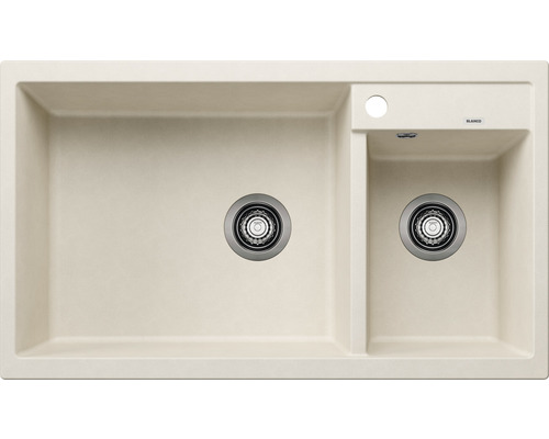 Spoelbak met twee bakken