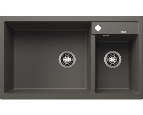 Spoelbak met twee bakken