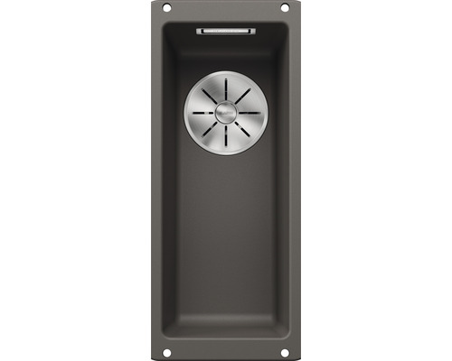 Spoelbak van composietmateriaal met afvoergarnituur