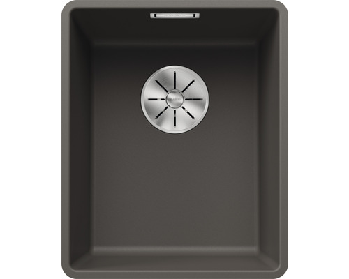 Spoelbak van composietmateriaal met afvoergarnituur