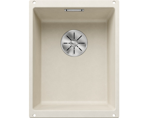 Spoelbak van graniet met afvoerfilter