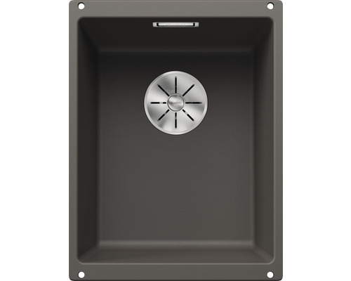 Spoelbak van composietmateriaal met afvoersysteem