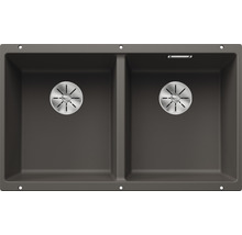 Spoelbak met twee bakken