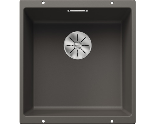 Spoelbak van composiet met afvoer