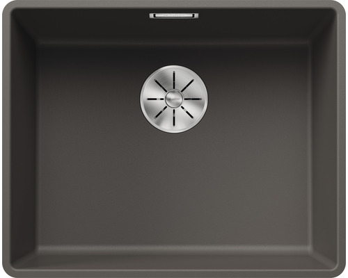 Spoelbak van composietmateriaal met zeefkorfventiel