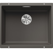 Spoelbak van composietmateriaal met afvoergarnituur