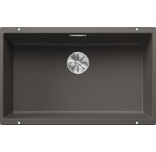 Spoelbak van composietmateriaal met afvoergarnituur