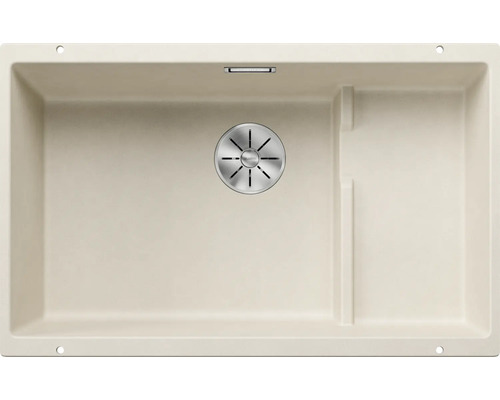 Spoelbak van composietmateriaal met afdruipvlak