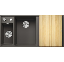 Spoelbak met afdruiprek en snijplank