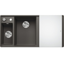 Spoelbak met afdruipvlak en snijplank