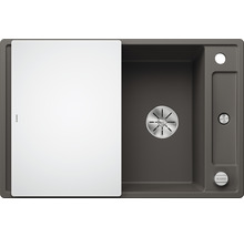 Spoelbak van silgranit met snijplank