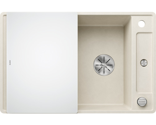 Spoelbak met afdruiprek en afdekking